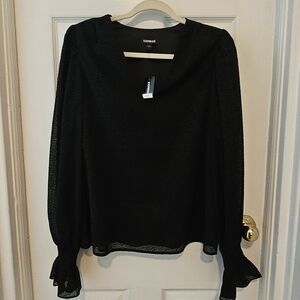 Express Women's Black Top